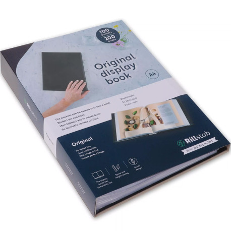 Display Book Original A4, Rillstab