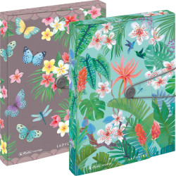 Document Box Ladylike A4 PP 4cm, Herlitz