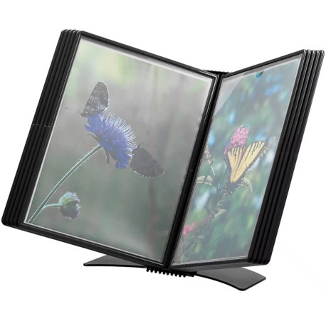 Flex-o-Frame Desk Display System A4 10 pockets, Djois