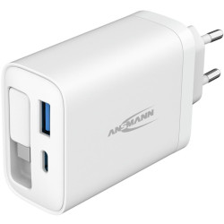 USB lādētājs ar izvelkamu vadu, Ansmann