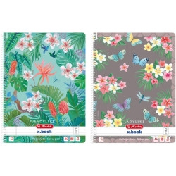 Spiral Notebook Ladylike A4 70g/m² 80lp. Ruled, Herlitz