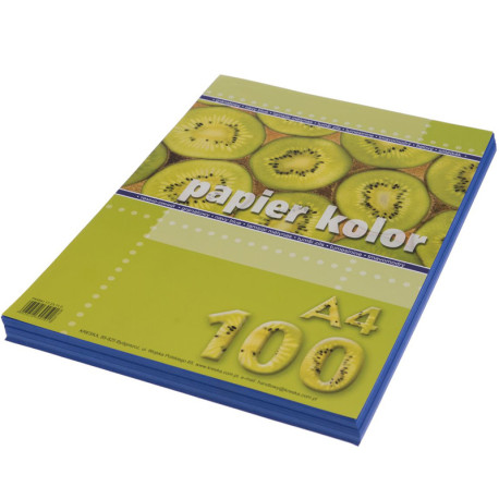 Krāsains papīrs A4 80g/m² 100lp., Kreska