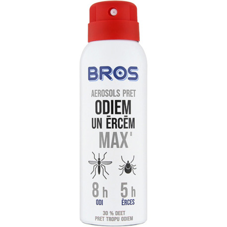 Repellent for Protection Against Mosquitoes and Ticks MAX 90ml, Bros