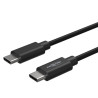 USB Type C to Type C Data and Charging Cable 120cm/200cm, Ansmann