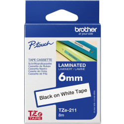 Etiķešu lente TZe 6mmx8m, Brother