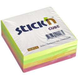 Note Cube Stick'n Neon 76x76mm 320 Sheets, BNT Scandinavia