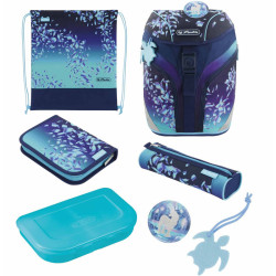 Mugursoma ar piederumiem GREENLine SoftLight Plus Blue Ice, Herlitz