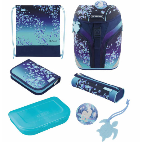 Mugursoma ar piederumiem GREENLine SoftLight Plus Blue Ice, Herlitz