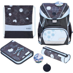 Backpack Ultra Light XL Cyber Soccer, Herlitz