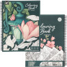 Colouring Book Botanic 28x21.5cm 100 Designs 120g/m², CCG