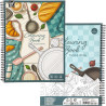 Colouring Book Food & Drinks 28x21.5cm 100 Designs 120g/m², CCG