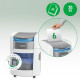 Dokumentu smalcinātājs IQ OptiMax Autofeed Home Office 150 P5 Micro Cut, Leitz