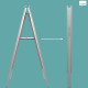 A-Frame Pavement Sign Essence A1, Nobo