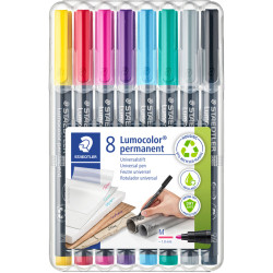 Lumocolor®  Permanent Marker Set 317WP4-1, Staedtler