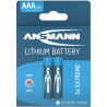 Baterijas Extreme Lithium AAA 1.5V 2gab., Ansmann