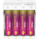 Pure Power Set 4× AA / HR6 battery packs and charging module