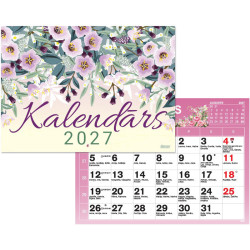 Wall Calendar Color A4, Timer