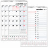 Wall Calendar Office Planner, Timer