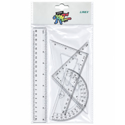 Lineālu komplekts 4gab., Linex