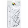 Lineālu komplekts 4gab., Linex