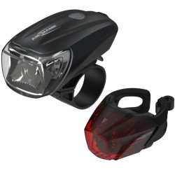Velosipēda lukturu komplekts Combo LED, Ansmann
