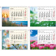 Desk Calendar Pyramid, Trilines