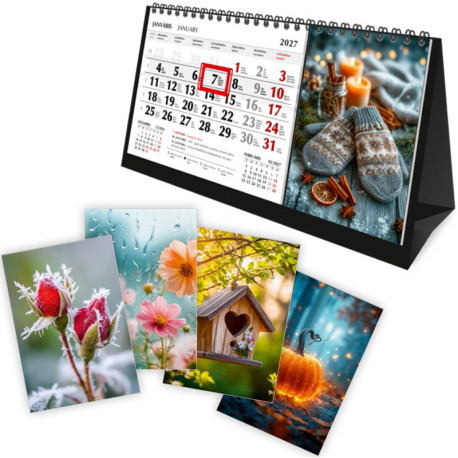 Desk Calendar Aura, Mobile Serviss