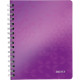 WOW Notebook A5 squared, wirebound with PP cover, Leitz