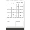 Grid sienas plānotājs, Balts