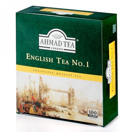 Melnā tēja English Tea No.1, Ahmad Tea
