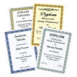 Papīrs diplomiem un sertifikātiem