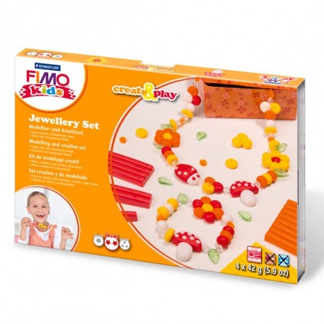 Fimo Kids komplekts Create&Play Flowers, Staedtler