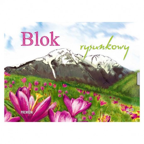 Zīmēšanas papīra bloks A3, Kreska
