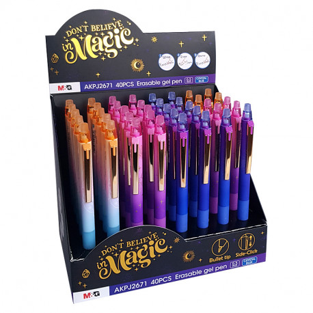 Dzēšama gela pildspalva Don't Believe in Magic, M&G
