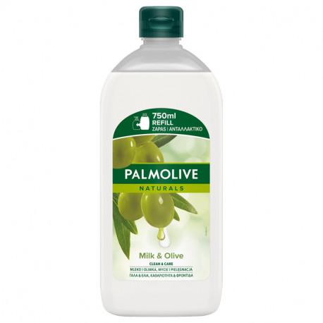 Šķidrās ziepes Milk & Olive Palmolive Naturals (uzpilde) 750 ml, Colgate-Palmolive