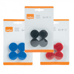 Tāfeles magnēti Ø30 mm 4 gab., Nobo