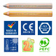 Zelta un sudraba zīmulis Noris® junior 140, Staedtler