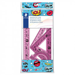 LIneālu komplekts ģeometrijai 569PB, Staedtler