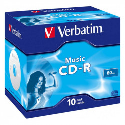 CD-R matrice 80 min/700 Mb 52x Slim Case 10 gab.