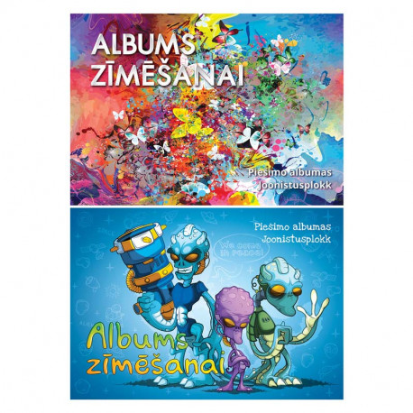 Zīmēšanas albums A3 25 lapas, ABC Jums