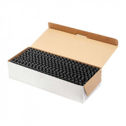 Spirāles plastmasas melnas 10 mm Forofis