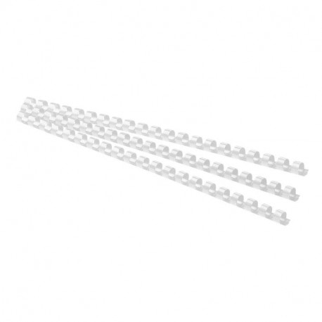 Spirāles plastmasas baltas 10 mm Forofis