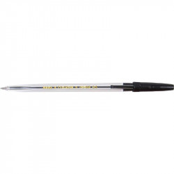 Lodīšu pildspalva PIONEER melna 0.5mm, Centrum