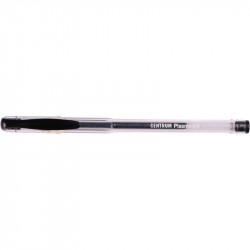 Gela pildspalva PLASMA melna 0.7mm