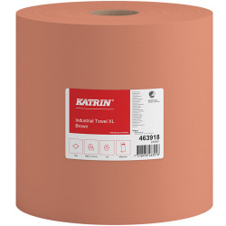Industriālie roku dvieļi Katrin® XL Brown 1000m 1 slānis, Metsä