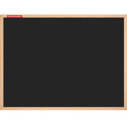 Krīta tāfele koka rāmī 90x60cm, Memoboards