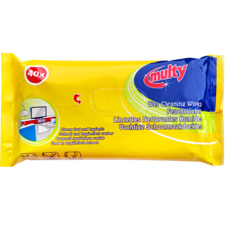 Mitrās salvetes Multy