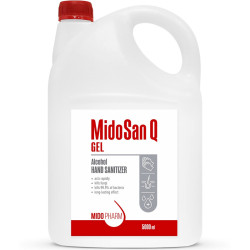 Roku dezinfekcijas līdzeklis MidoSan Q Gel 5l