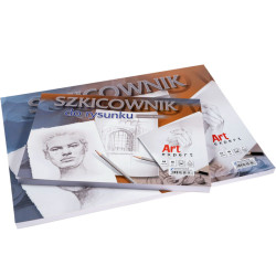 Skiču bloks A3 90g/m² 96lp., Kreska